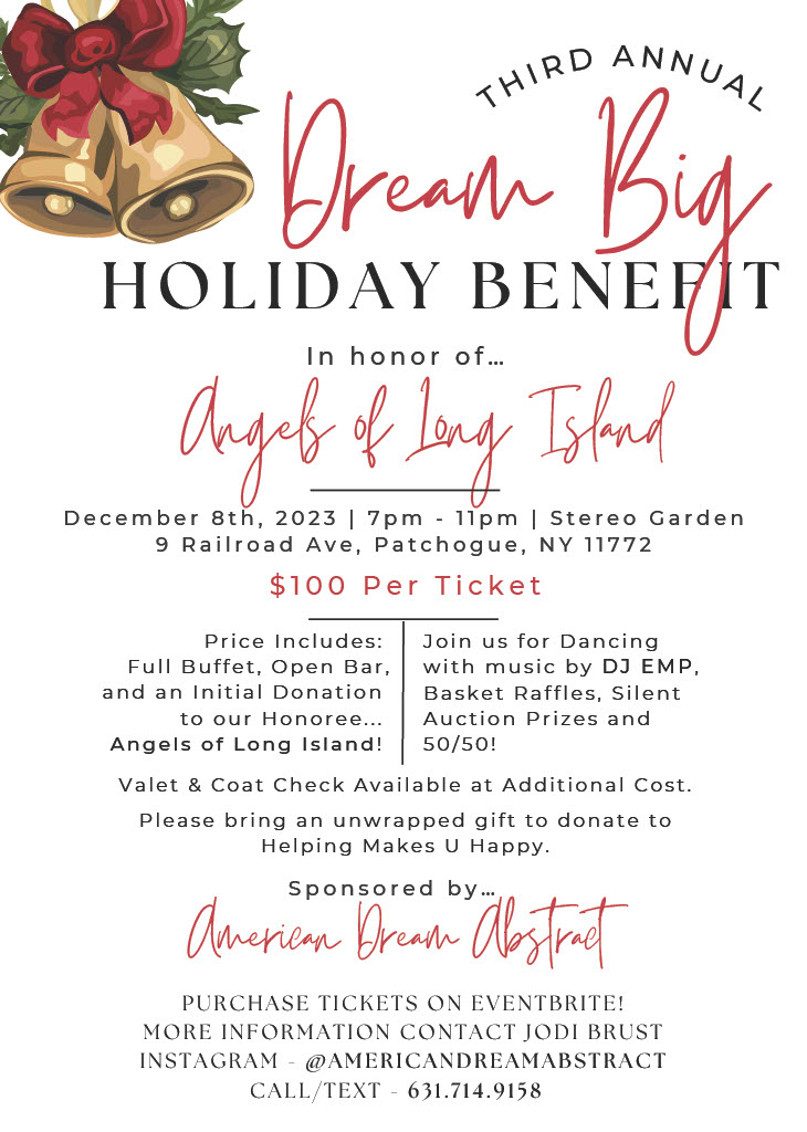 dream big benefit invite